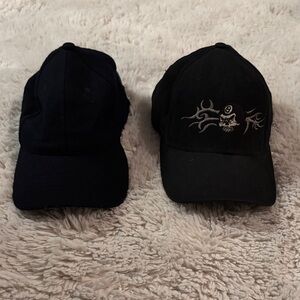 Black Skull Embroidered Men's Cap